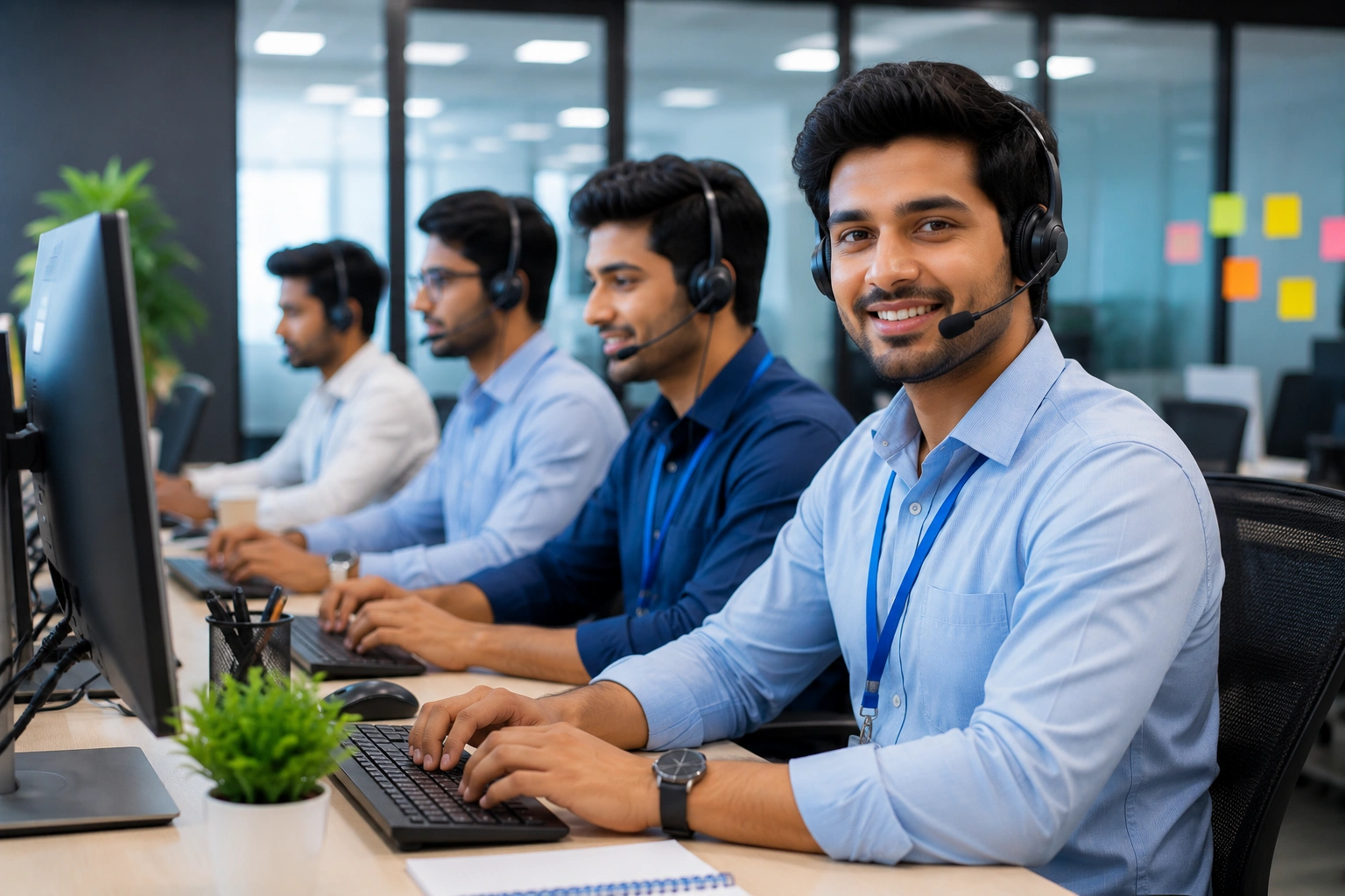  Professional customer support team providing 24/7 customer service, technical support, live chat, email, and phone support for businesses.