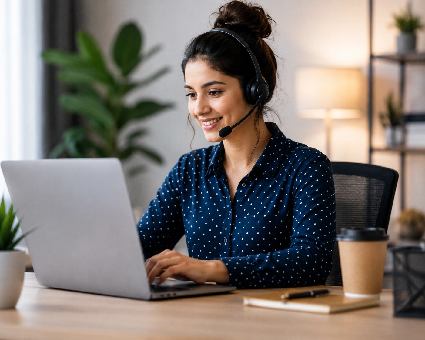 NextGenAssist customer support executive assisting customers through online technical support